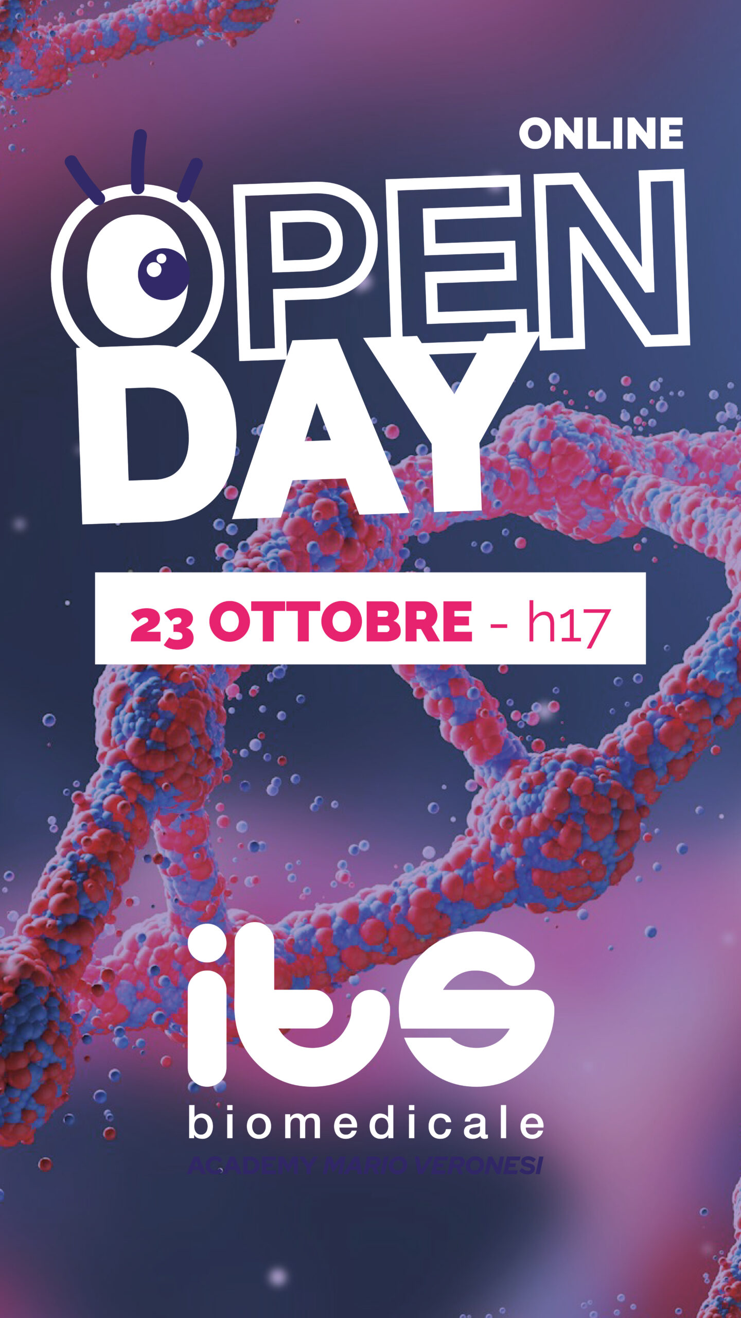 23 ottobre | open day online, su Zoom
